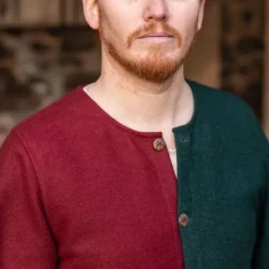 Burgschneider Surcoat Aleran, Rechte Seite, Rot -Angebote Wikinger Kleidung Store surcoat aleran rechte seite rot 4