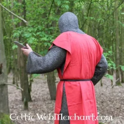 Leonardo Carbone Surcoat, Kariert, Grün-rot -Angebote Wikinger Kleidung Store surcoat kariert gruen rot 2