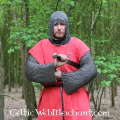 Leonardo Carbone Surcoat Männer, Schwarz -Angebote Wikinger Kleidung Store surcoat maenner schwarz 2