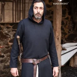 Burgschneider Surcoat Thibaud, Schwarz -Angebote Wikinger Kleidung Store surcoat thibaud schwarz 2