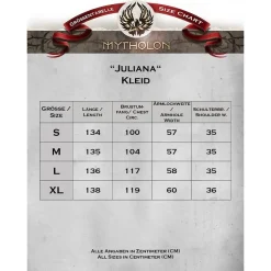 Mytholon Surcot Juliana, Lila -Angebote Wikinger Kleidung Store surcot juliana lila 2