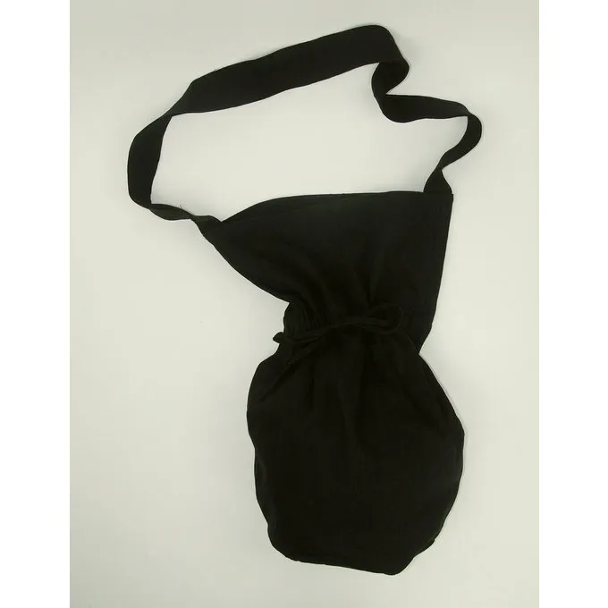 Leonardo Carbone Textilumhängetasche, Schwarz 2 Leonardo Carbone Textilumhängetasche, Schwarz – Bild 2