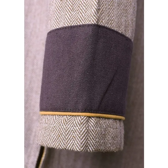 Thorsberg Tunika Fischgrät-Muster, Braun 4 Thorsberg Tunika Fischgrät-Muster, Braun – Bild 4