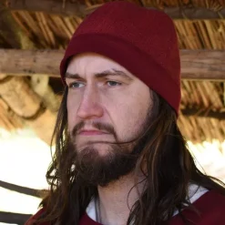 Thorsberg Tunika Fischgrät-Muster, Rot -Angebote Wikinger Kleidung Store thorsberg tunika fischgraet muster rot 5