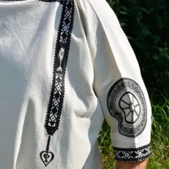 Tunica Manicata Mit Kurzen Ärmeln -Angebote Wikinger Kleidung Store tunica manicata mit kurzen aermeln 2