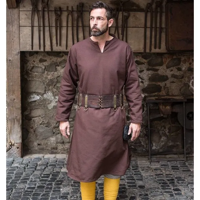 Burgschneider Tunika Ekwin, Braun 2 Burgschneider Tunika Ekwin, Braun – Bild 2