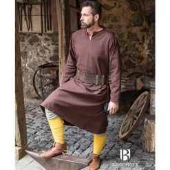 Burgschneider Tunika Ekwin, Braun 5 Burgschneider Tunika Ekwin, Braun -Angebote Wikinger Kleidung Store tunika ekwin braun 2