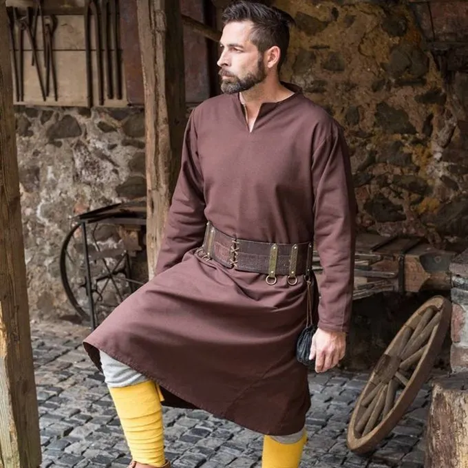 Burgschneider Tunika Ekwin, Braun 1 Burgschneider Tunika Ekwin, Braun