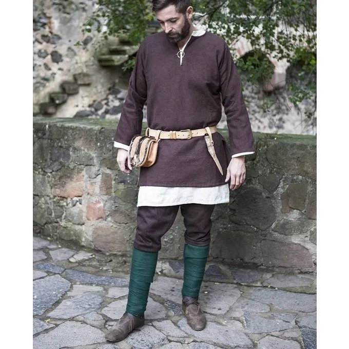 Burgschneider Tunika Erik, Braun 4 Burgschneider Tunika Erik, Braun – Bild 4