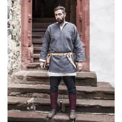 Burgschneider Tunika Erik, Grau -Angebote Wikinger Kleidung Store tunika erik grau 3