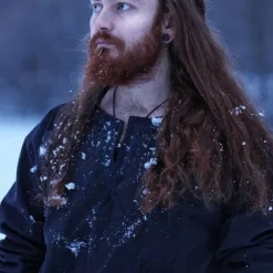 Tunika Harald, Dunkelblau -Angebote Wikinger Kleidung Store tunika harald dunkelblau 3