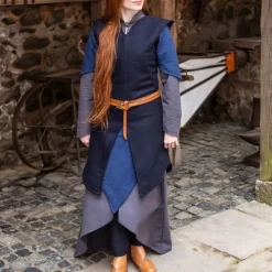 Burgschneider Tunika Meril, Wolle, Blau