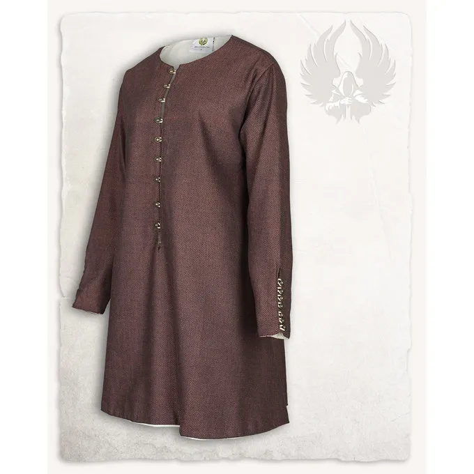 Mytholon Tunika Rafael Fischgrät-Muster, Rot 2 Mytholon Tunika Rafael Fischgrät-Muster, Rot – Bild 2