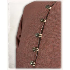 Mytholon Tunika Rafael Fischgrät-Muster, Rot 10 Mytholon Tunika Rafael Fischgrät-Muster, Rot -Angebote Wikinger Kleidung Store tunika rafael fischgraet muster rot 4