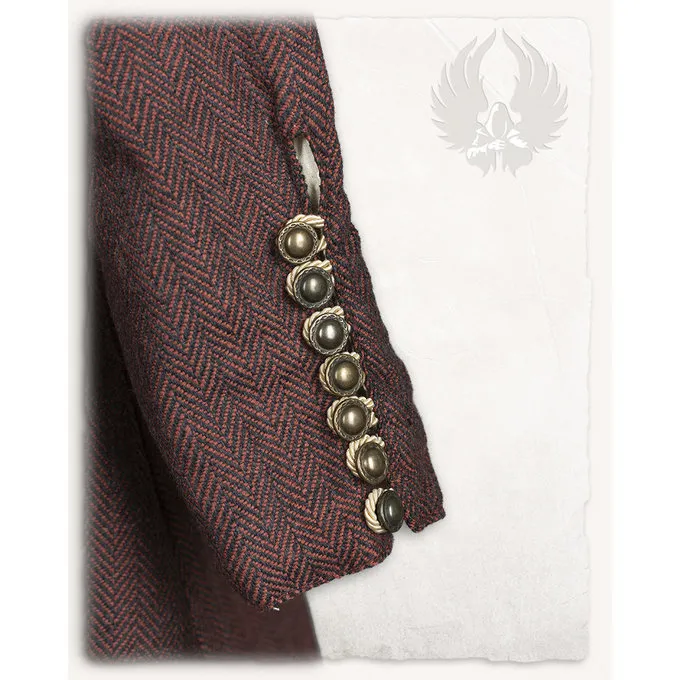 Mytholon Tunika Rafael Fischgrät-Muster, Rot 6 Mytholon Tunika Rafael Fischgrät-Muster, Rot – Bild 6