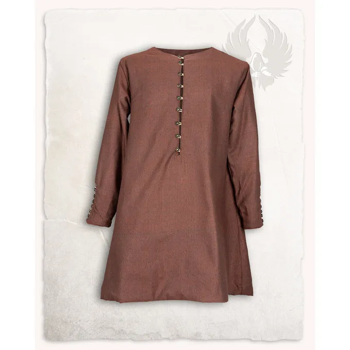 Mytholon Tunika Rafael Fischgrät-Muster, Rot 1 Mytholon Tunika Rafael Fischgrät-Muster, Rot