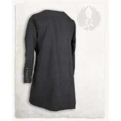 Mytholon Tunika Rafael Fischgrät-Muster, Schwarz -Angebote Wikinger Kleidung Store tunika rafael fischgraet muster schwarz 2