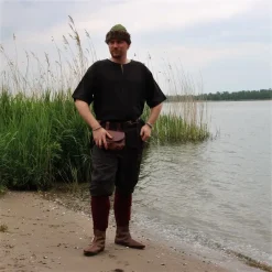 Leonardo Carbone Tunika Uhtred, Braun -Angebote Wikinger Kleidung Store tunika uhtred braun 3