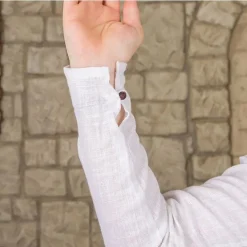 Mytholon Tunika Wolfram Schwarz, Dünne Baumwolle -Angebote Wikinger Kleidung Store tunika wolfram schwarz duenne baumwolle 2