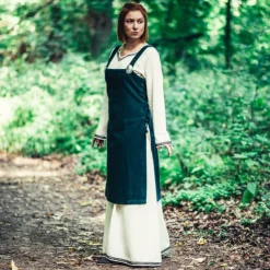 Leonardo Carbone Überkleid Aus Wolle Frigg, Grün 11 Leonardo Carbone Überkleid Aus Wolle Frigg, Grün -Angebote Wikinger Kleidung Store ueberkleid aus wolle frigg gruen 5