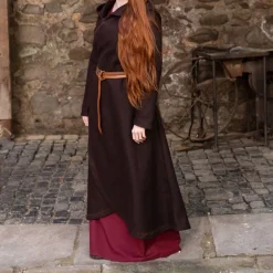 Burgschneider Umhang Enya Wolle, Braun