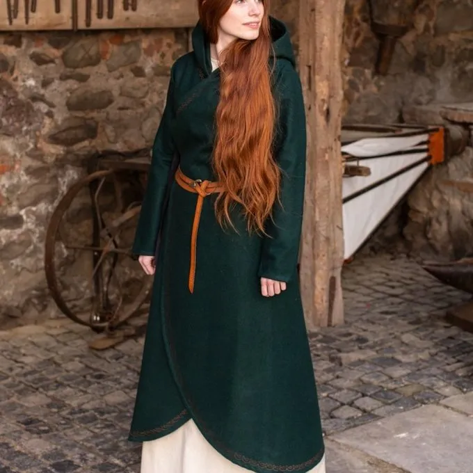 Burgschneider Umhang Enya Wolle, Grün 1 Burgschneider Umhang Enya Wolle, Grün