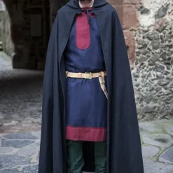 Burgschneider Umhang Hibernus, Schwarz -Angebote Wikinger Kleidung Store umhang hibernus schwarz 5