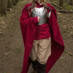 Epic Armoury Umhang Jaimie, Rot -Angebote Wikinger Kleidung Store umhang jaimie rot 2