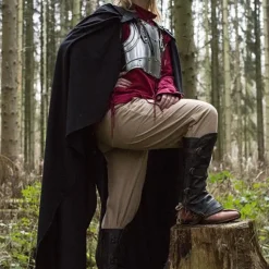 Epic Armoury Umhang Jaimie, Schwarz