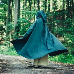 Leonardo Carbone Umhang Serafina, Grün -Angebote Wikinger Kleidung Store umhang serafina gruen 2