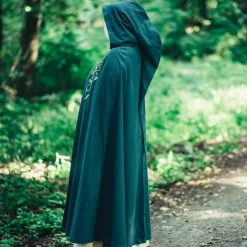 Leonardo Carbone Umhang Serafina, Grün -Angebote Wikinger Kleidung Store umhang serafina gruen 3