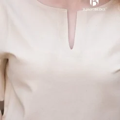 Burgschneider (Unter) Tunika Schild-Mädchen Greta, Natürliche -Angebote Wikinger Kleidung Store unter tunika schild maedchen greta natuerliche 2