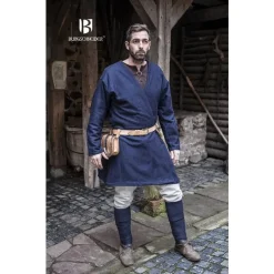 Burgschneider Viking Kaftan Loki (blau) 7 Burgschneider Viking Kaftan Loki (blau) -Angebote Wikinger Kleidung Store viking kaftan loki blau 3
