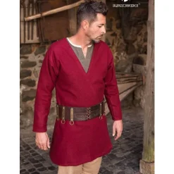 Burgschneider Viking Kaftan Loki (rot) -Angebote Wikinger Kleidung Store viking kaftan loki rot 3