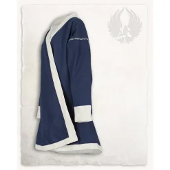 Mytholon Viking Kaftan Rasoul, Wolle, Blau 7 Mytholon Viking Kaftan Rasoul, Wolle, Blau -Angebote Wikinger Kleidung Store viking kaftan rasoul wolle blau 2