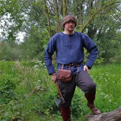 Leonardo Carbone Viking Tunika Hans, Blau 9 Leonardo Carbone Viking Tunika Hans, Blau -Angebote Wikinger Kleidung Store viking tunika hans blau 3