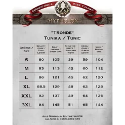 Mytholon Viking Tunika Tronde, Grün -Angebote Wikinger Kleidung Store viking tunika tronde gruen 2