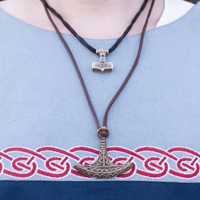 Viking Tunika Viborg, Blau 4 Viking Tunika Viborg, Blau – Bild 4