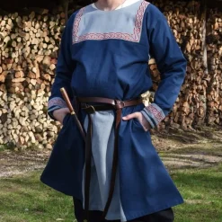 Viking Tunika Viborg, Blau 10 Viking Tunika Viborg, Blau -Angebote Wikinger Kleidung Store viking tunika viborg blau 4