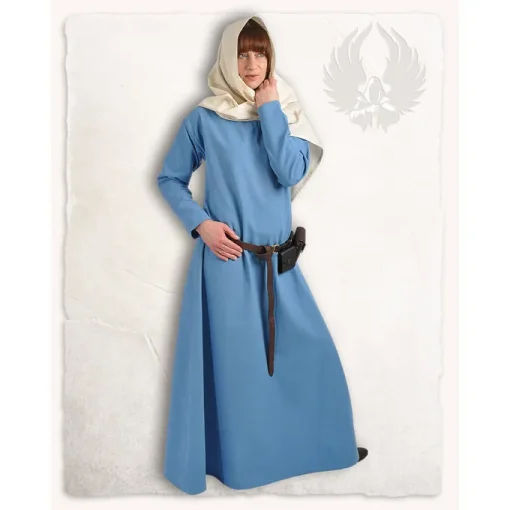 Mytholon Wikinger Kleid Lenora, Hellblau -Angebote Wikinger Kleidung Store wikinger kleid lenora hellblau