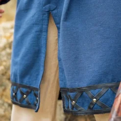 Leonardo Carbone Wikinger Tunika Farulfr, Blau 10 Leonardo Carbone Wikinger Tunika Farulfr, Blau -Angebote Wikinger Kleidung Store wikinger tunika farulfr blau 4