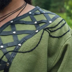 Leonardo Carbone Wikinger Tunika Farulfr, Grün 11 Leonardo Carbone Wikinger Tunika Farulfr, Grün -Angebote Wikinger Kleidung Store wikinger tunika farulfr gruen 5