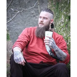 Leonardo Carbone Wikinger -Tunika Hans, Rot 7 Leonardo Carbone Wikinger -Tunika Hans, Rot -Angebote Wikinger Kleidung Store wikinger tunika hans rot 3