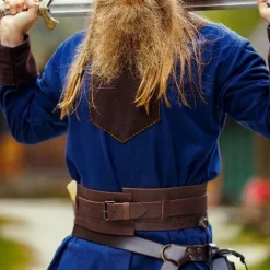 Leonardo Carbone Wikinger -Tunika Roland, Dunkelblau, Wolle -Angebote Wikinger Kleidung Store wikinger tunika roland dunkelblau wolle 5