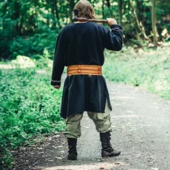 Leonardo Carbone Wikinger Tunika Wolf Fenrir, Schwarz -Angebote Wikinger Kleidung Store wikinger tunika wolf fenrir schwarz 2