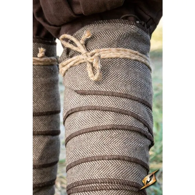 Epic Armoury Wikinger Winingas Heringbone Motiv, Braun 2 Epic Armoury Wikinger Winingas Heringbone Motiv, Braun – Bild 2