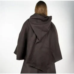 Leonardo Carbone Wikingergugel Alfhild, Schwarz -Angebote Wikinger Kleidung Store wikingergugel alfhild schwarz 3