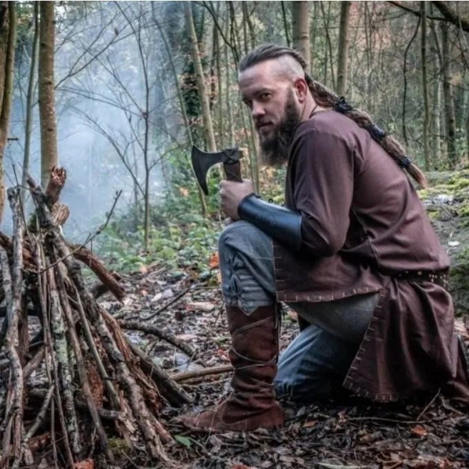 Leonardo Carbone Wikingerhose Jorvik, Schwarz 2 Leonardo Carbone Wikingerhose Jorvik, Schwarz – Bild 2