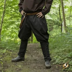 Epic Armoury Wikingerhose Rollo, Schwarz
