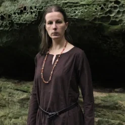 Leonardo Carbone Wikingerkleid Lina, Dunkelbraun -Angebote Wikinger Kleidung Store wikingerkleid lina dunkelbraun 4